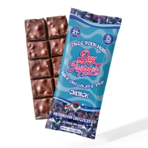 day tripper magic mushroom chocolate bar crunch bar