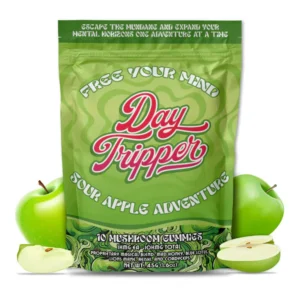 day tripper mushroom gummies sour apple