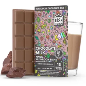 magic mushroom chocolate bar chocolate milk