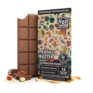 magic mushroom chocolate bar peanut butter